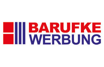 Logo der Firma Barufke Werbetechnik aus Rheinsberg, in Brandenburg.
